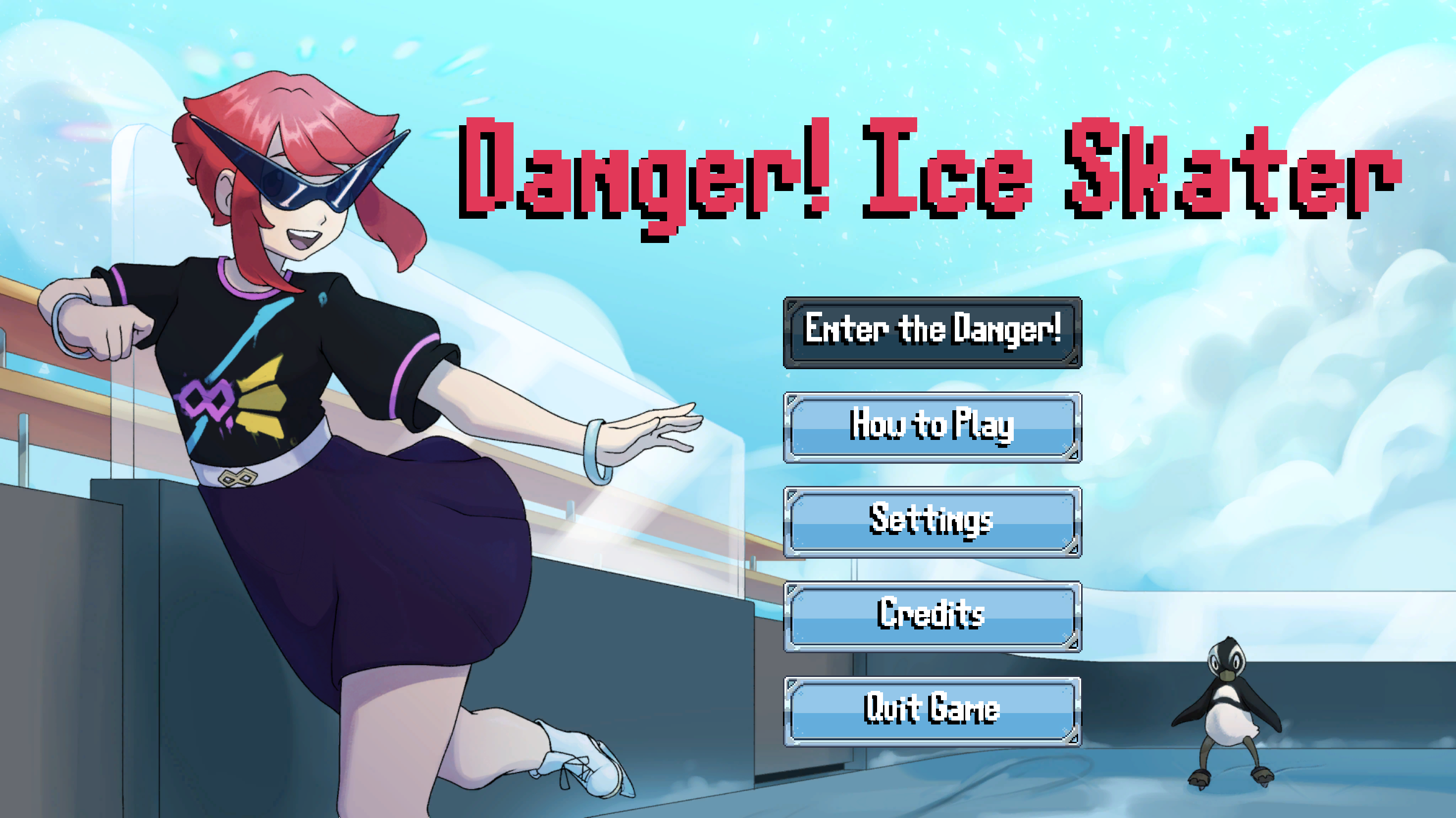 Danger Ice Skater